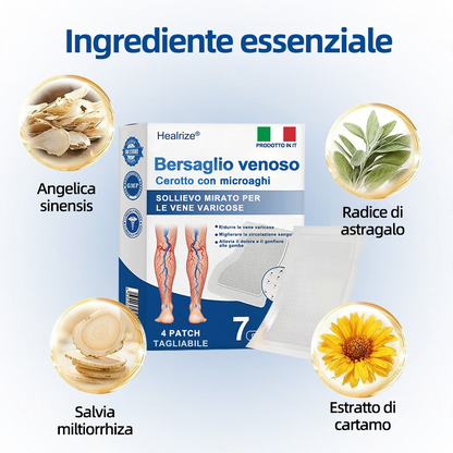 Healrize® VeinTarget Patch Microneedle  Sollievo Immediato, Risultati a Lungo Termine🏃‍♂️‍➡️🏃‍♂️‍➡️2